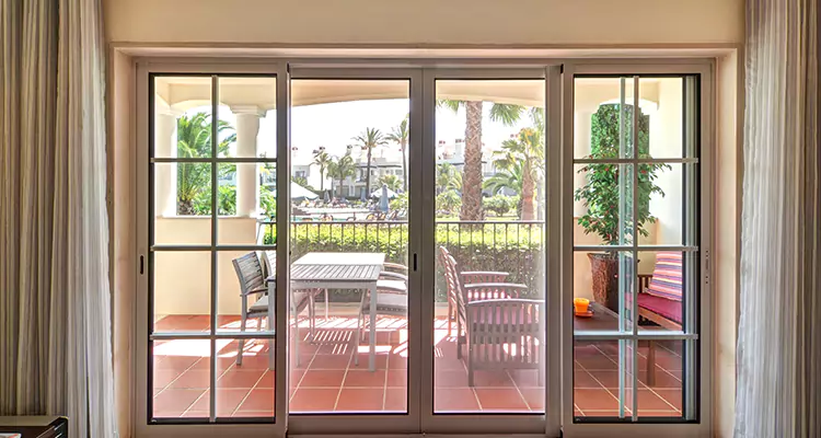 Double French Doors Interior Repair in Haines City, FL