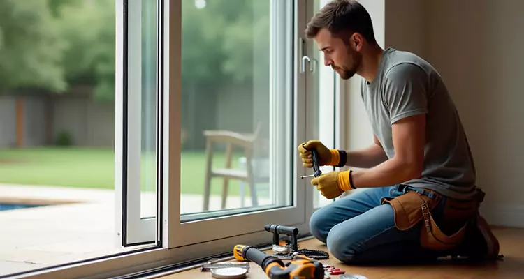 Squeaky Sliding Patio Doors in Haines City, FL