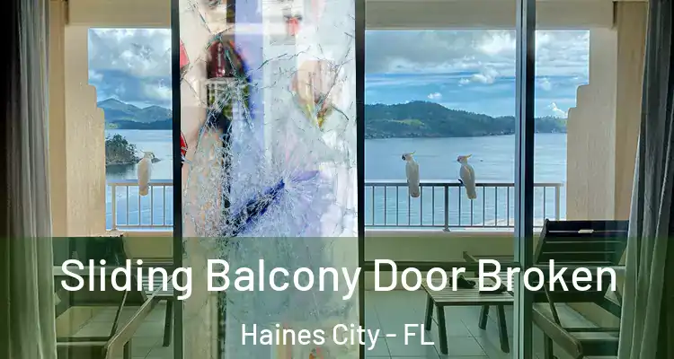 Sliding Balcony Door Broken Haines City - FL